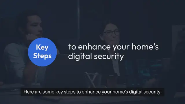'Video thumbnail for Effective Cybersecurity for Home Network'