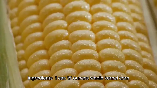 Video thumbnail for canned corn recipe