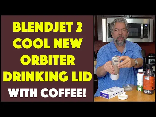 'Video thumbnail for BlendJet 2 Portable Blender & Orbiter Drinking Lid -- DEMO & REVIEW'