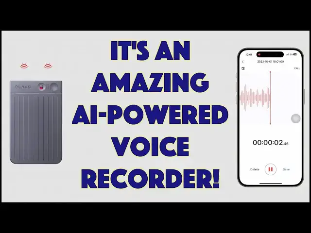 Video thumbnail for PLAUD Note: ChatGPT-Powered AI Voice Recorder -- DEMO & REVIEW