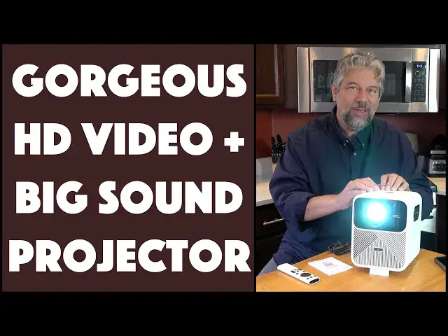 'Video thumbnail for Wanbo Mozart 1 HD Video Projector -- DEMO & REVIEW'