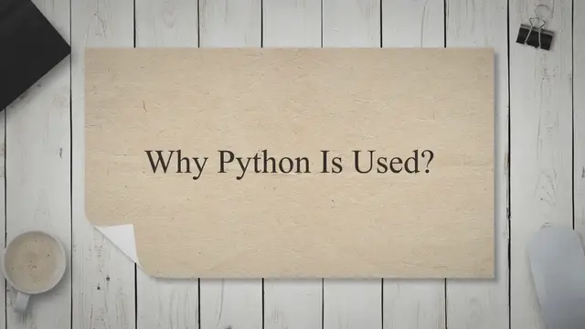 Video thumbnail for Why Python Is Used? Python Programming Guide
