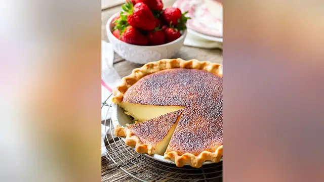 Video thumbnail for sugar cream pie recipe