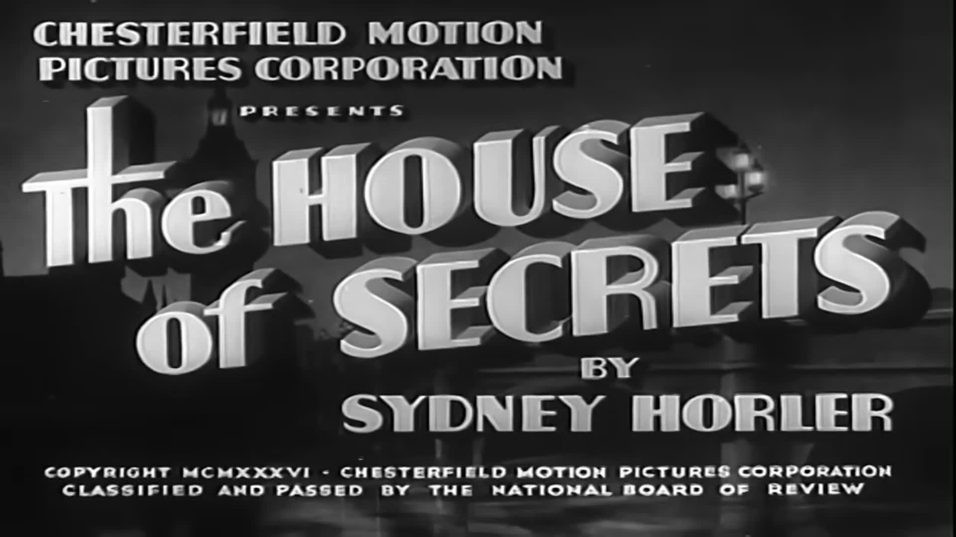 Video thumbnail for House Of Secrets (1936)