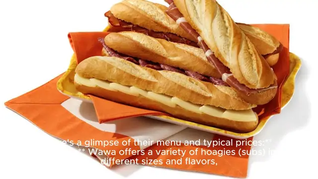 'Video thumbnail for wawa menu Price'
