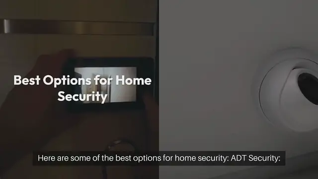 Video thumbnail for Top Monitored Alarm Systems for Home Security
