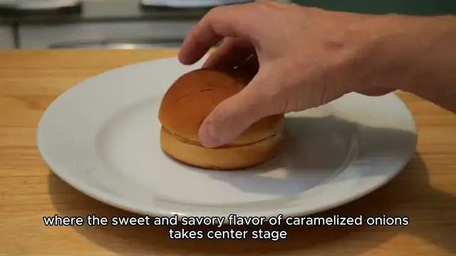 'Video thumbnail for Caramelized Onion Burger'