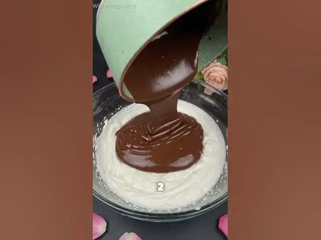 Video thumbnail for Only 3 Ingredients! Delicious Chocolate Ice Cream in 5 Minutes! #easyrecipe