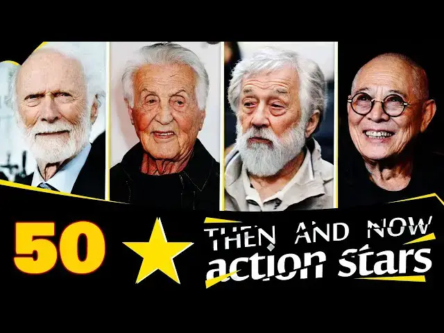 Video thumbnail for 50 ACTION STARS Then and Now - 2021 - BEFORE AND AFTER