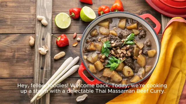 Video thumbnail for Thai Massaman Beef Curry