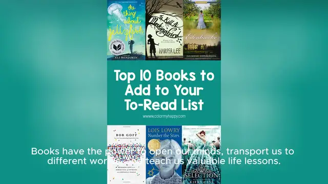 Video thumbnail for Top 10 Must-Read Books of All Time