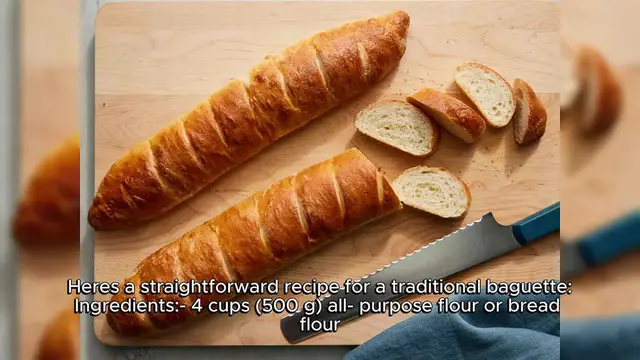 Video thumbnail for Baguette Recipe