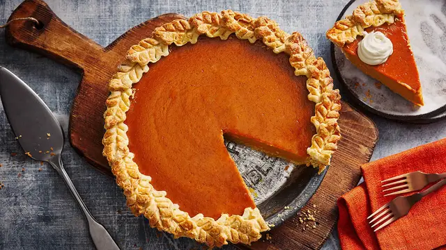 Video thumbnail for pumpkin pie recipe