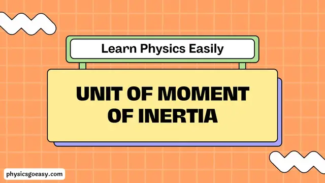 Video thumbnail for Unit of moment of Inertia
