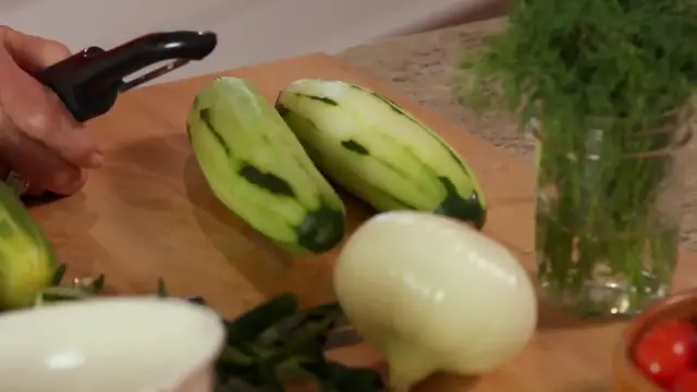 Video thumbnail for 
				 Zesty Cucumber Salad