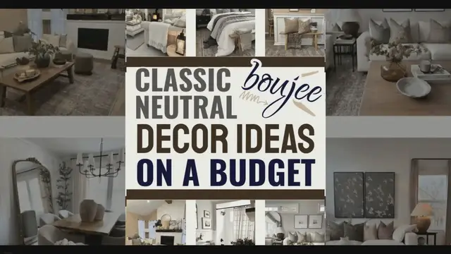 Video thumbnail for Stunning Neutral Decor Ideas With Pops Of Color For Inside and Outside Your Home