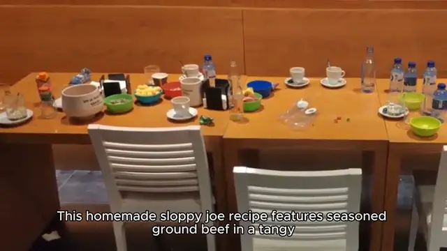 Video thumbnail for homemade sloppy joe recipe