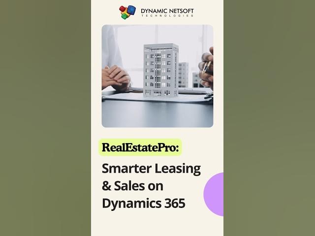 Video thumbnail for RealEstatePro: Enabling Enhanced Leasing & Sales Efficiency for Real Estate Enterprises #PropTech
