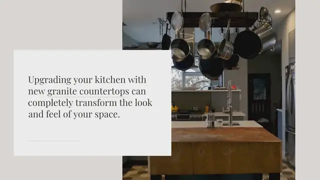 Video thumbnail for How do I update my kitchen with brown granite?