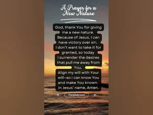 Video thumbnail for A Prayer for a New Nature