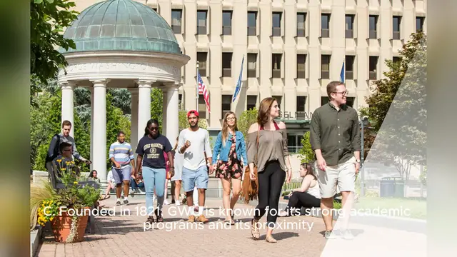 Video thumbnail for George Washington University