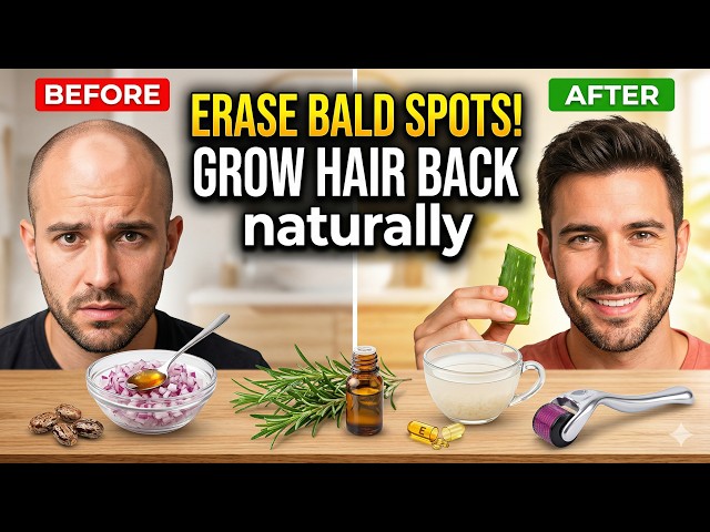 Video thumbnail for Effective home remedies for bald spots