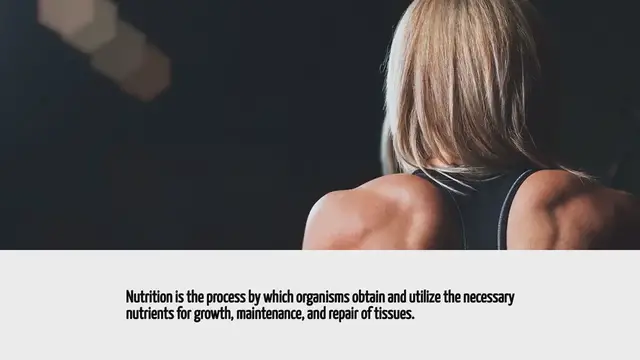 Video thumbnail for What Is The Definition Of Nutrition