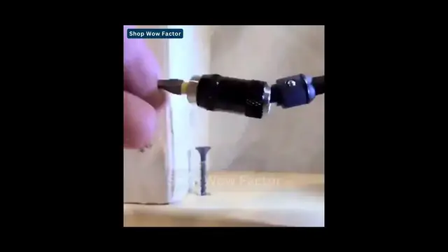 Video thumbnail for 🧲🔄 Drill with Ease! 🔩🪛 Magnetic Swiveling Bit Drill Tip Holder || Link is in Description || #shorts