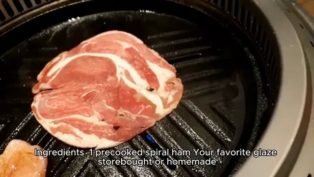 Video thumbnail for spiral ham recipe