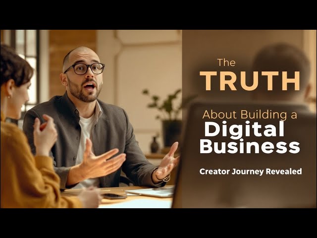 Video thumbnail for The TRUTH About Building a Digital Business: Creator Journey Revealed