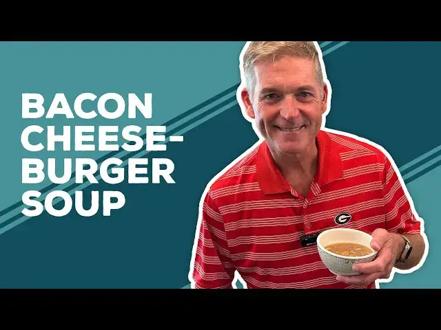 Video thumbnail for Love & Best Dishes: Bacon Cheeseburger Soup Recipe | Easy Ground Beef Recipes for Dinner