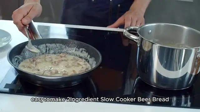 Video thumbnail for 2-Ingredient Slow Cooker Beer Bread