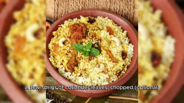 Video thumbnail for Malabar Biryani Recipe