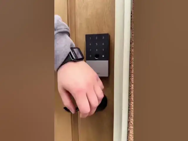 Video thumbnail for สาธิตการใช้งานล็อค Aqara U100 Smart Door Lock