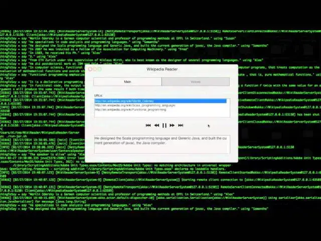 Video thumbnail for My “Wikipedia Reader” (Scala + Akka actors)