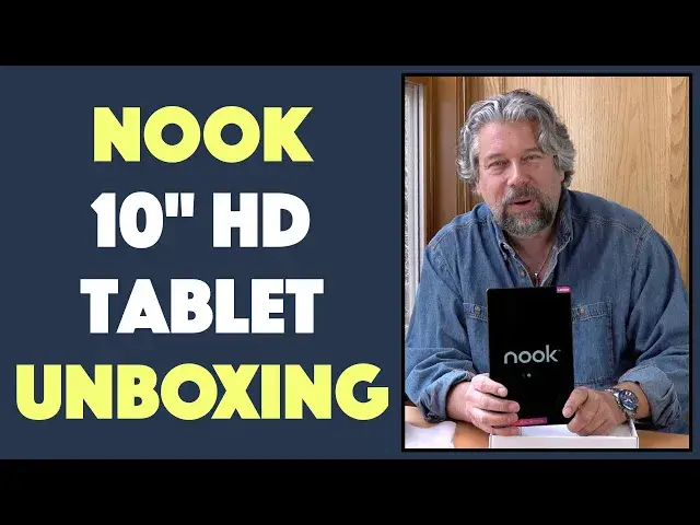 'Video thumbnail for Barnes & Noble NOOK 10" HD Tablet -- UNBOXING!'