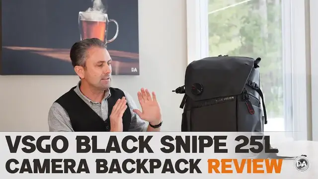 'Video thumbnail for VSGO Black Snipe 25L Photography Backpack Review | My New Everyday Bag'