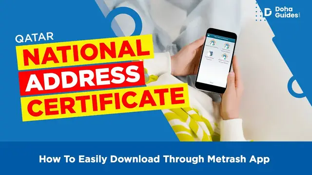 Video thumbnail for How To Get National Address Certificate in Qatar | DohaGuides.com