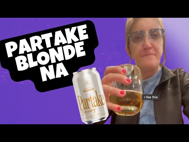 Video thumbnail for Zero Alcohol, Full Flavor? Partake Blonde Beer Test