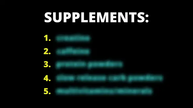Video thumbnail for The FEW Supplements That Work For Muscle Growth And Fat Loss