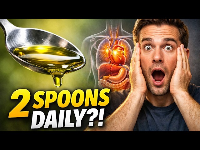 Video thumbnail for Drink 2 Spoons of Olive Oil Every Morning — This Is What Happens to Your Body