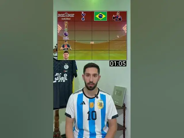 'Video thumbnail for كم لاعب تقدر تسمي في 1 دق و 5ث Box2Box'