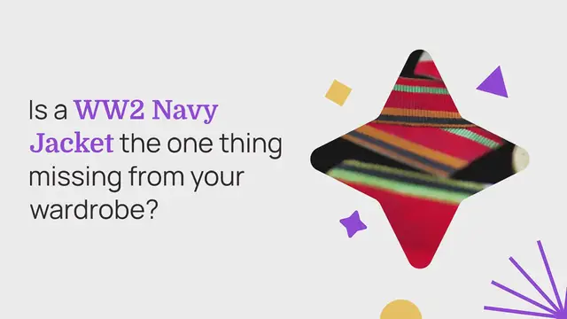 Video thumbnail for Why Every True Patriot Should Own a WW2 Navy Jacket: