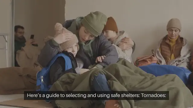 'Video thumbnail for Safe Places to Shelter During Disasters'