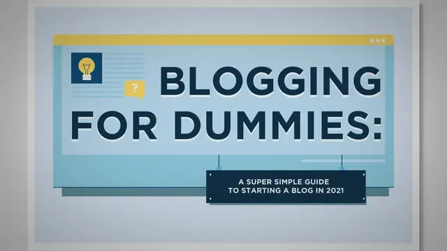 Video thumbnail for Blogging Guide For Beginners