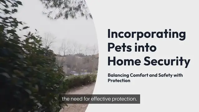 Video thumbnail for Incorporating Pets into Home Security