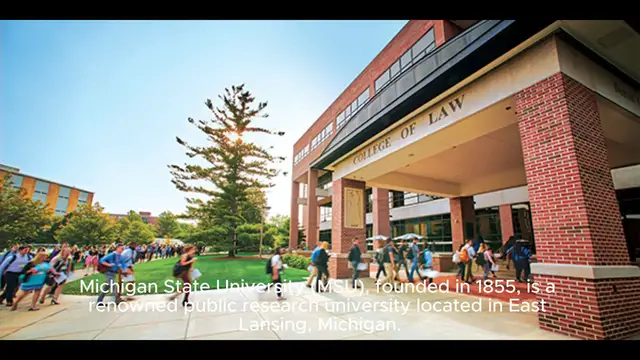 Video thumbnail for Michigan State University (MSU)