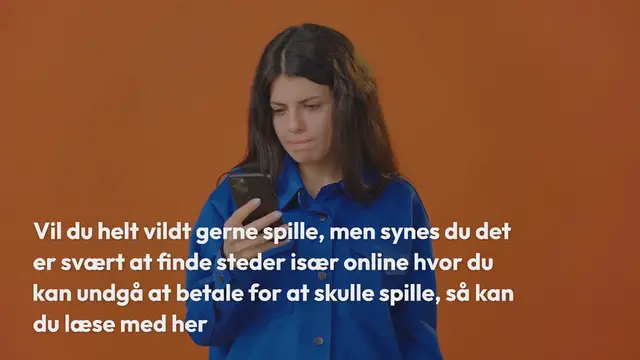 'Video thumbnail for Find frem til de gratis spil'