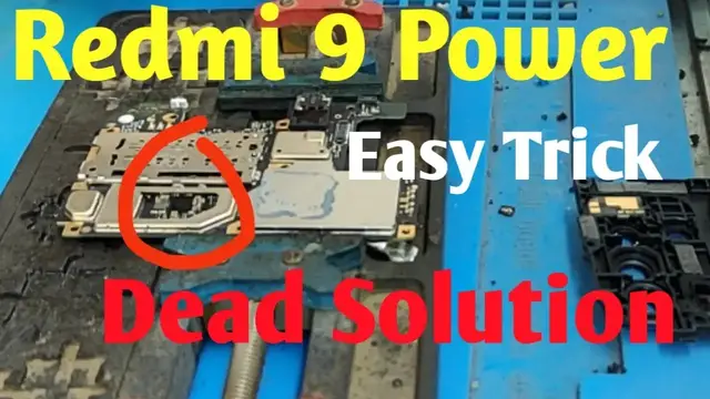 Video thumbnail for Redmi 9 phone Power Dead Solution