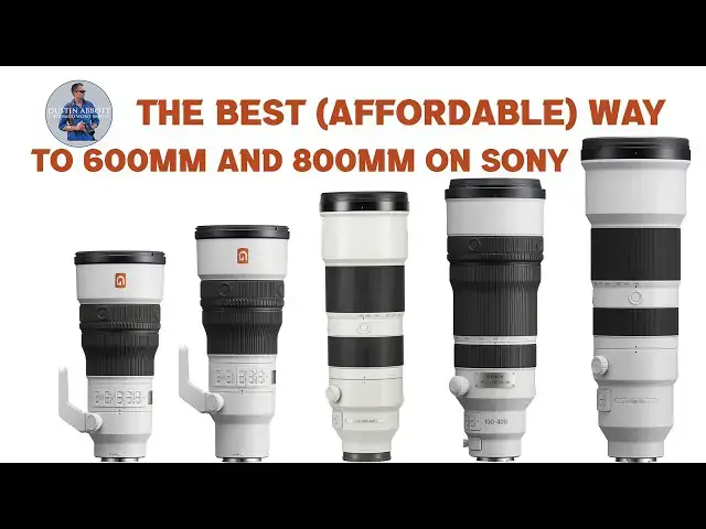 Video thumbnail for The Best (Affordable) Way to Reach 600mm and 800mm on Sony